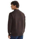 Wrangler Quarter Zip Knit Chocolate 112387647