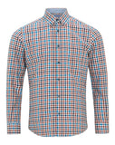 DG's Drifter Brown Regular Long Sleeve Casual Shirt