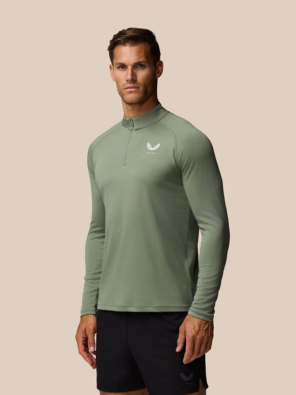 CASTORE Green Adapt Training 1/4 ZIp Top