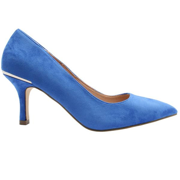 COCO RITZ Blue Court Shoe