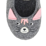 SLEEPERS Girls Marley Grey Felt Slipper