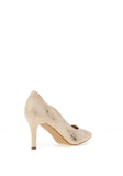 SORENTO Charlesville Gold Pointed Toe Heels