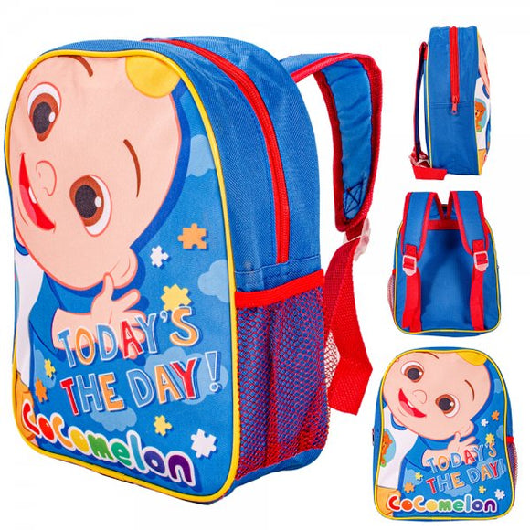 Cocomelon 'Today's The Day' Junior Blue Backpack