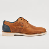 Pod Hampton Brown Leather Derby Shoe