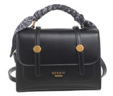 BESSIE LONDON Black Box Cross Body Bag