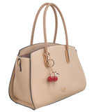BESSIE LONDON Khaki Cherry Charm Satchel