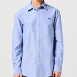 Wrangler Oxford Blue LS Shirt