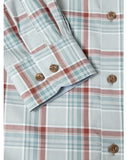 DG's Drifter Sky Blue Regular Long Sleeve Casual Shirt