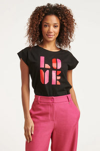 SMASHED LEMON Love Slogan Tee