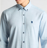 Remus Uomo Blue Tapered Shirt