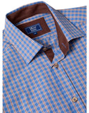DG's Drifter Dark Brown Geneva Long Sleeve Casual Shirt