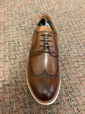 Paolo Vandini Newbridge Brogue Leather Tan Shoe