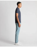 Remus Uomo Navy Short Sleeve Casual Top