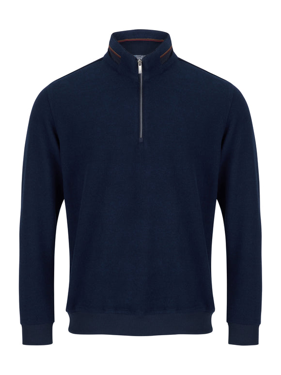 DG's Drifter Navy Long Sleeve Casual Top