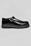 POD Emilie Black Patent T-Bar Shoe