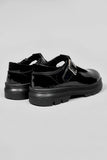 POD Emilie Black Patent T-Bar Shoe