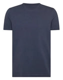 Remus Uomo Navy Short Sleeve Casual Top