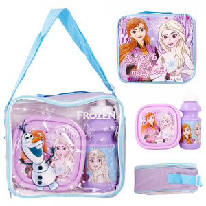 Frozen 'Sisters Are Magical' 3 Piece Lunch Box Set