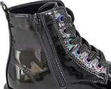 CIPRIATA Girls Adria Black Patent Boot