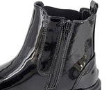 CIPRIATA Girls Mira Black Patent Boot