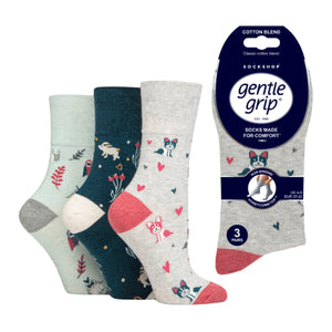 GENTLE GRIP Animal Design - 3 Pair Pack