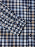 DRIFTER Dark Blue Check Long Sleeve Shirt