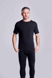 HJ HALL Black Cotton Rich Thermal Long Johns