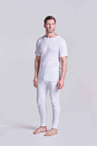 HJ HALL White Cotton Rich Thermal T-Shirt