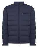 REMUS UOMO Navy Kaleb Casual Coat