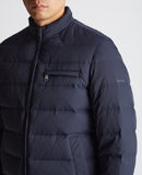 REMUS UOMO Navy Kaleb Casual Coat