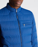 REMUS UOMO Blue Kaleb Casual Coat