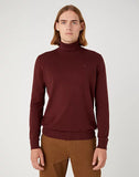 WRANGLER Wine Roll Neck Knit