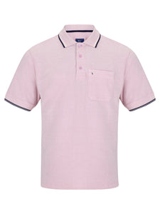 DRIFTER Pink Polo Shirt