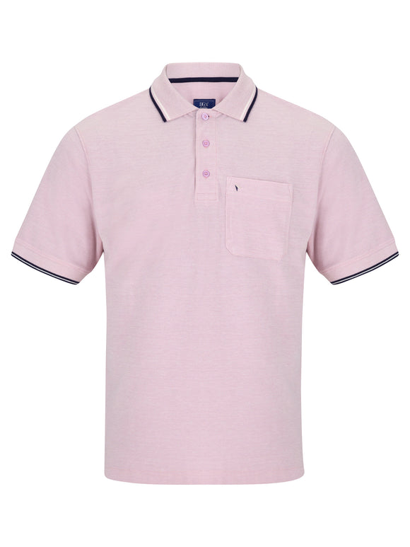 DRIFTER Pink Polo Shirt