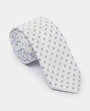 REMUS UOMO Stone Flower Tie & Pocket Square Set