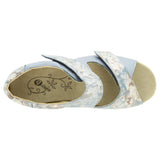 Surf Mottled Sky Blue Wide Fit Sandal