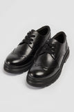 POD Fiona Black Leather Brogue