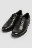 POD Lee Jazz Black Leather Brogue