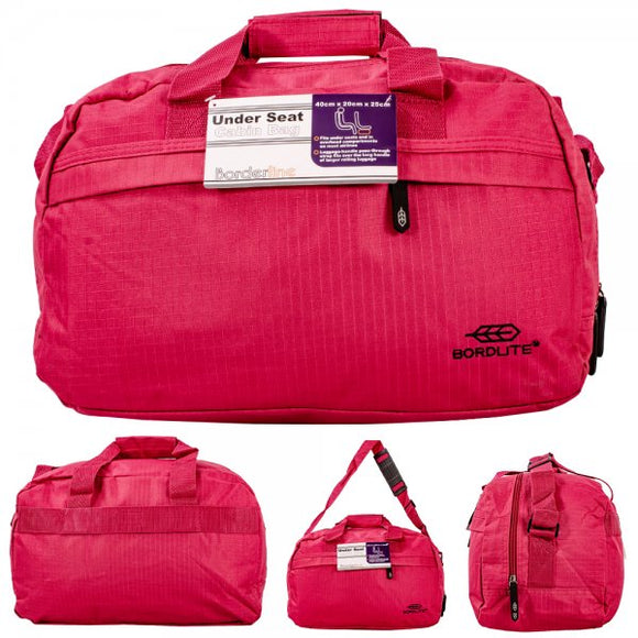 Red Under Seat Cabin Travel Bag