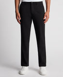 REMUS UOMO Ronan Black Straight Leg Chino