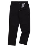 REMUS UOMO Ronan Black Straight Leg Chino