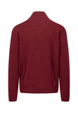 FYNCH HATTON Ruby Red Superfine Troyer 1/4 Zip