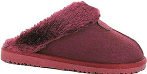 ELLA Jill Burgundy Mule Slipper