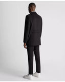 REMUS UOMO Lochlan Black Tailored Coat
