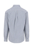 FYNCH HATTON Dark Ivy Check Shirt 1514 5750