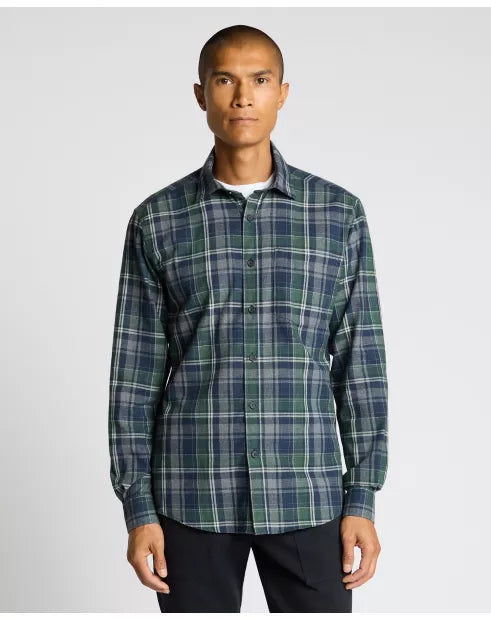 Remus Uomo Navy Tapered Long Sleeve Casual Shirt
13976/78