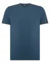 REMUS UOMO Blue Short Sleeve Casual Top 53121/26