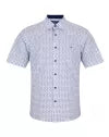 DRIFTER Dark Blue Regular Short Sleeve Casual Shirt 14771/28