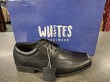 WHITES 6463 Black Laced Leather Shoe