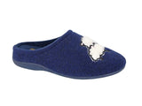 SLEEPERS Suzie Navy Mule Slipper
